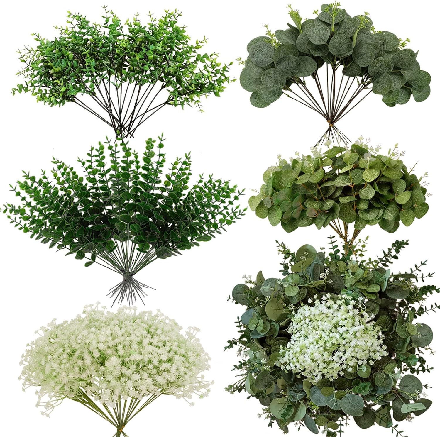 Assorted Faux Greenery Bundles