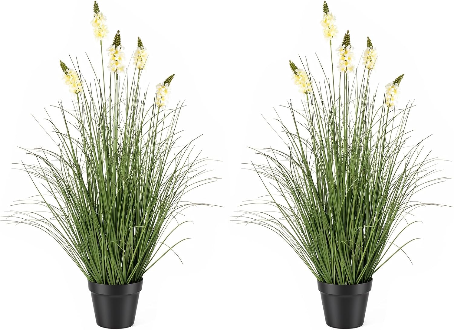 Artificial Hyacinth Reed Grass - 3 ft, 2 Pack